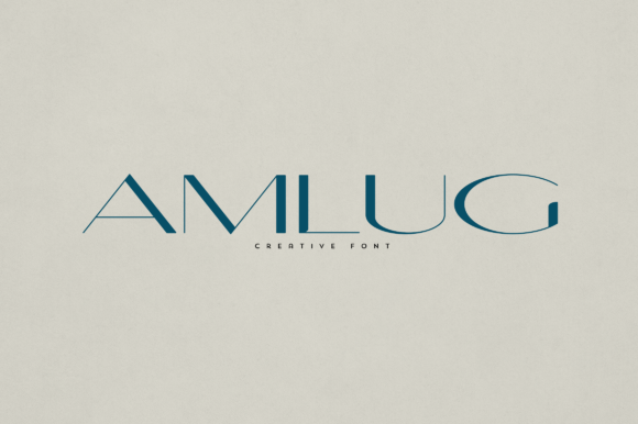 Amlug Font: Elevating Small Business Brand Identity