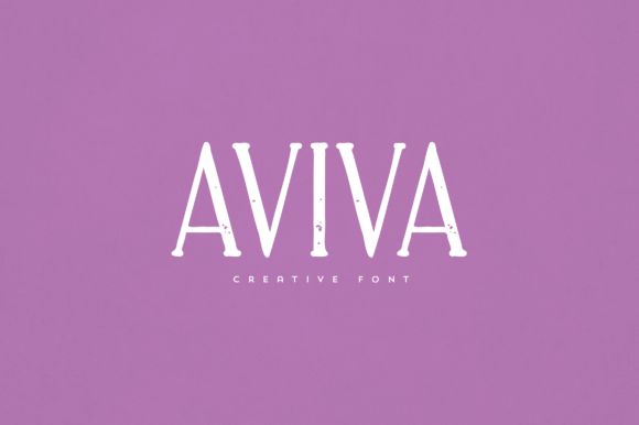 Aviva Font Review for Elegant Editorial Design