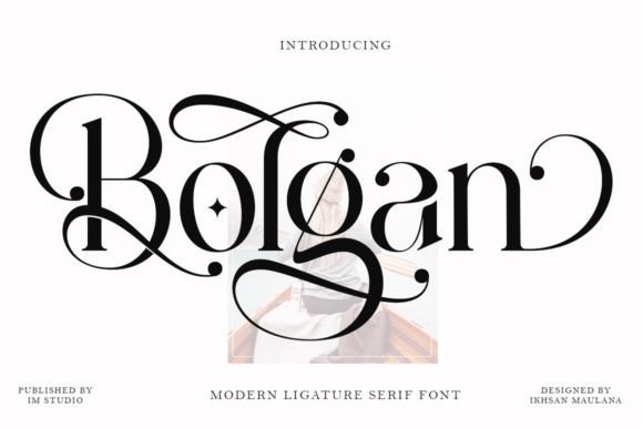 Bolgan Font: Elegant Script for Editorial Design