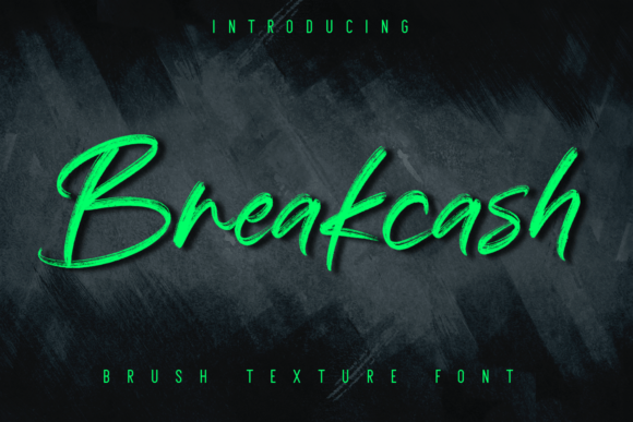 Breakcash Font: Elevating Campaign Visuals with Color Type