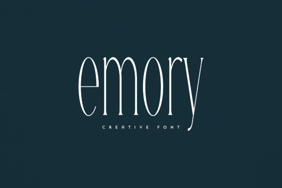 Emory Font: Elevating Small Business Branding