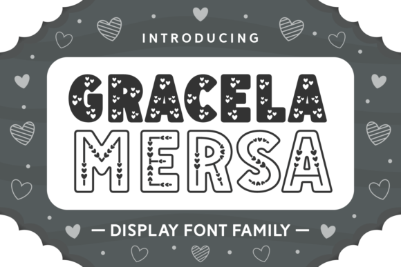 Gracela Mersa Font for Handmade Products