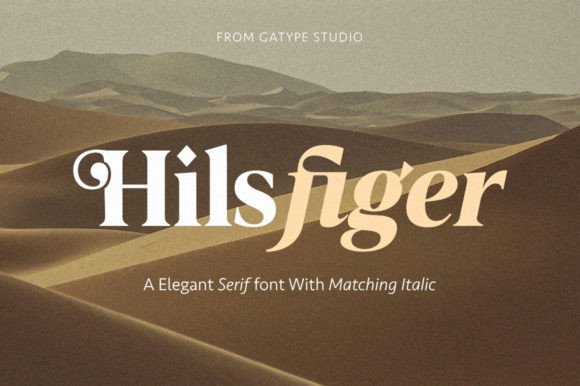 Hilsfiger Font: A Versatile Serif for Editorial Design