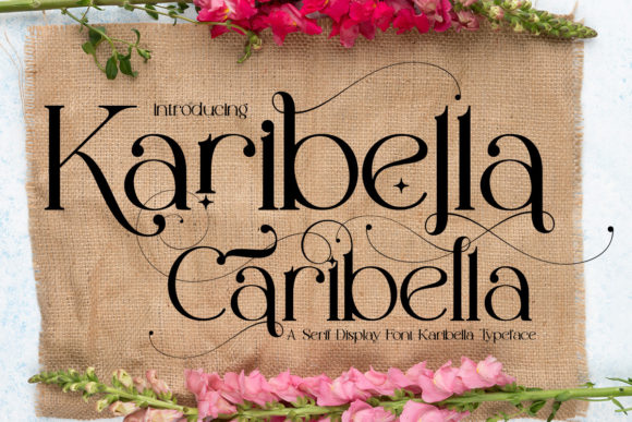 Karibella Font: Elegant Serif Typography for Editorial Design