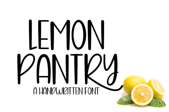 Lemon Pantry Font Review for Handmade Labels
