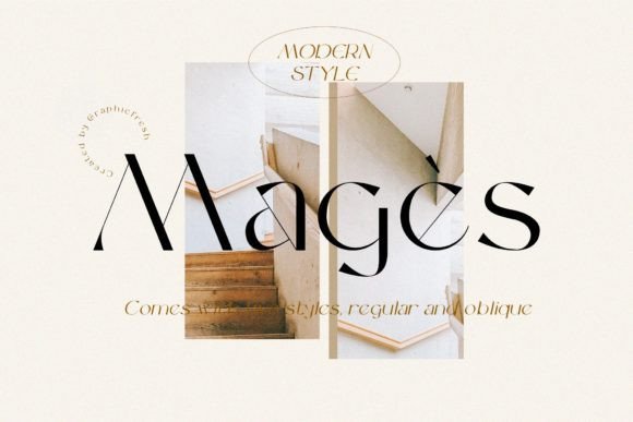 Magès Font: Modern Serif Typography for Web Design