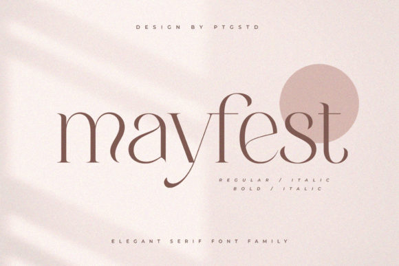 Mayfest Font: Elevating Editorial Design and Brand Identity
