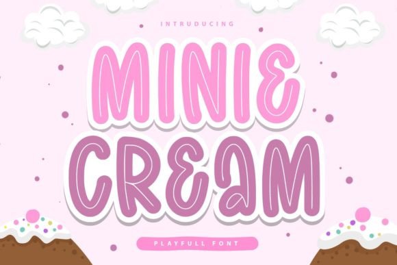 Minie Cream Font for Editorial Design and Blog Layouts