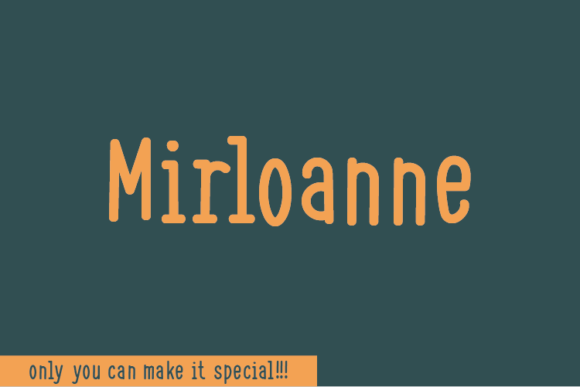 Mirloanne Font: Authentic Handwritten Style for Web Design