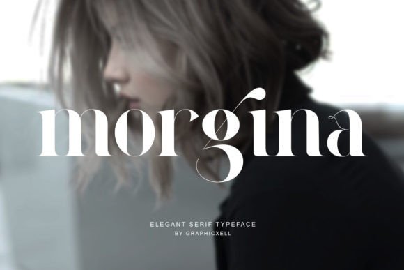 Morgina Font: A Vintage Serif for Editorial Design