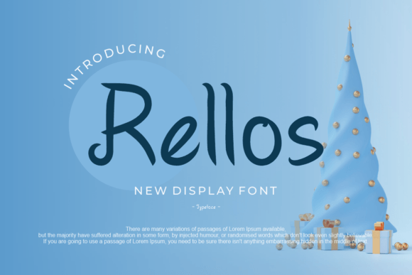 Rellos Font: Elevating Web Design with Playful Script