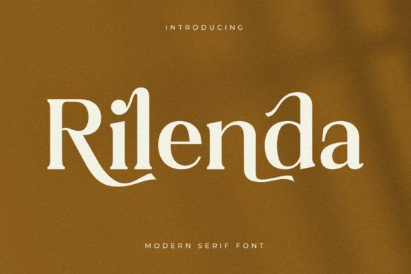 Rilenda Font: Modern Serif Typography for Chic Web Design